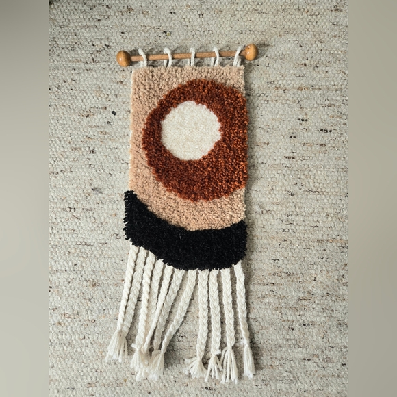Vintage Hook Rug Wall Art - Picture 6 of 8